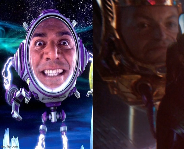 Marvel really plagiarized the hit movie The Adventures of SharkBoy and LavaGirl, huh | made w/ Imgflip meme maker