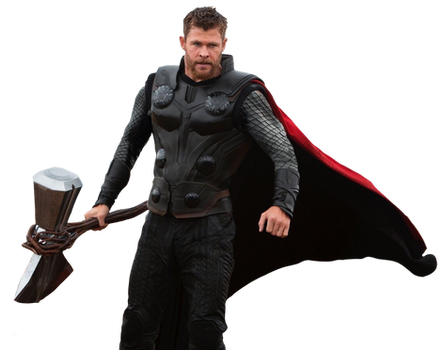 Thor Chris Hemsworth 3 Blank Meme Template