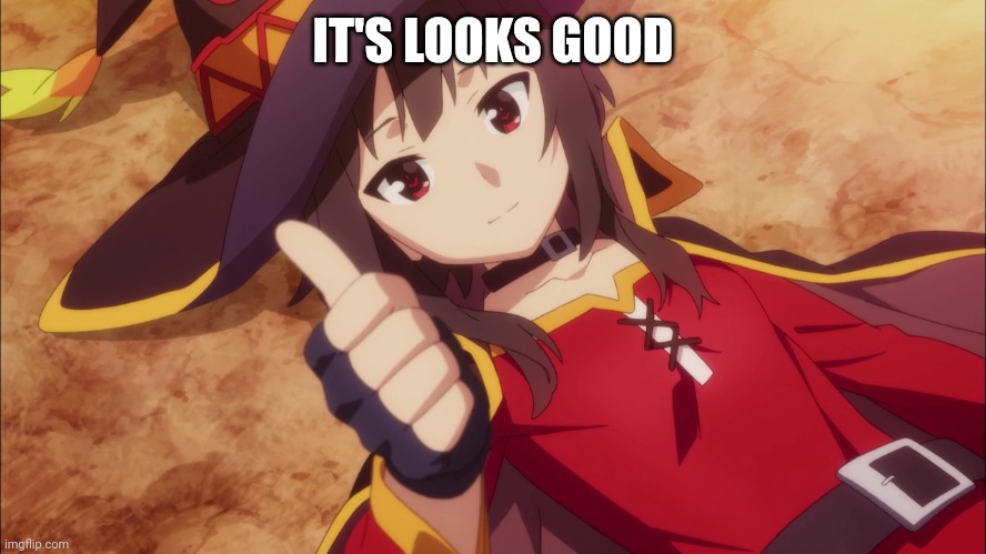 THUMBS UP WITCH GIRL | IT'S LOOKS GOOD | image tagged in thumbs up witch girl | made w/ Imgflip meme maker