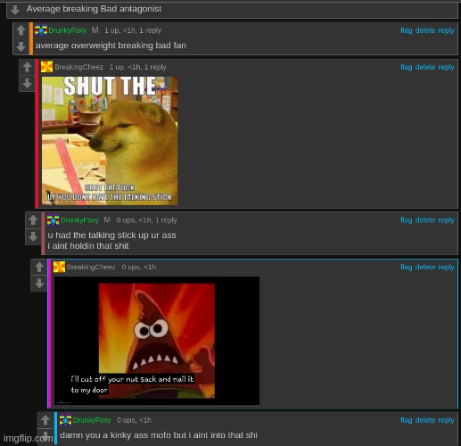 breakingcheez is gae | made w/ Imgflip meme maker