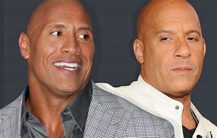 High Quality Vin Diesel and the Rock Blank Meme Template