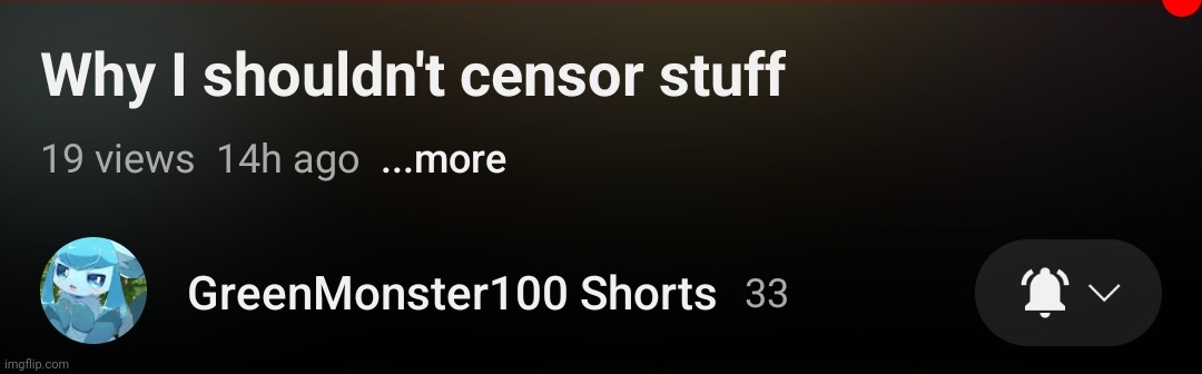 Give caption | image tagged in why i shouldn't censor stuff | made w/ Imgflip meme maker