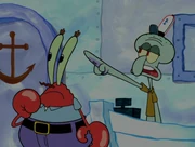 High Quality No Mr Krabs, is that time of the month Blank Meme Template