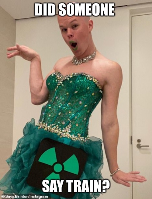 Sam Binton | DID SOMEONE SAY TRAIN? | image tagged in sam binton | made w/ Imgflip meme maker