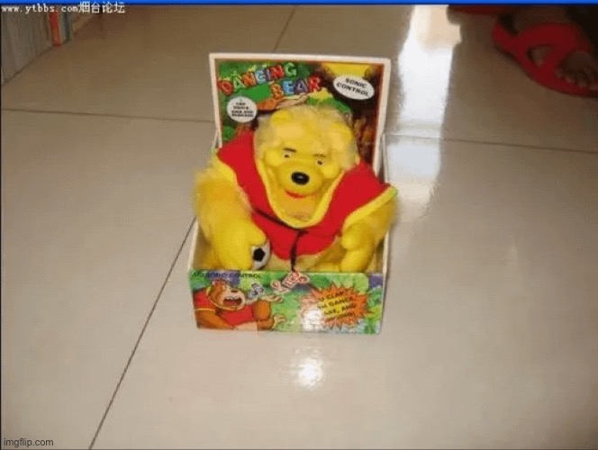 Giga Chad Winnie the Pooh | image tagged in ripoff,knockoff,winnie the pooh,gigachad,memes,funny | made w/ Imgflip meme maker