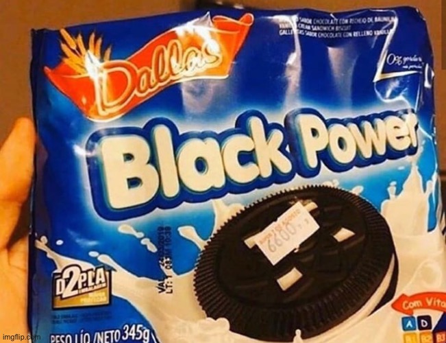 Anyone want some Black Power? | image tagged in ripoff,knockoff,memes,funny,cookies,off brand | made w/ Imgflip meme maker