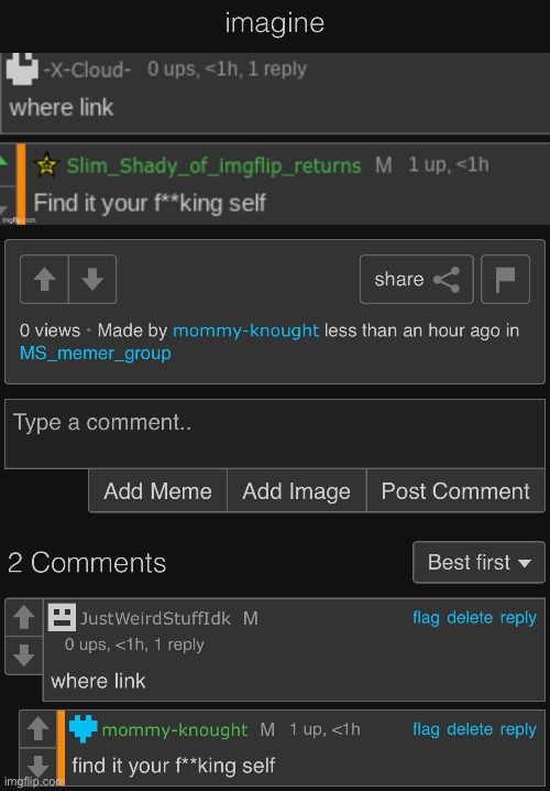 Imagine | made w/ Imgflip meme maker