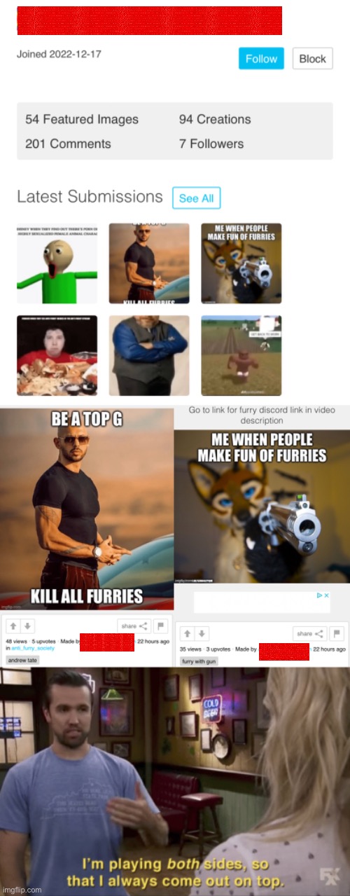 Real | image tagged in i play both sides | made w/ Imgflip meme maker