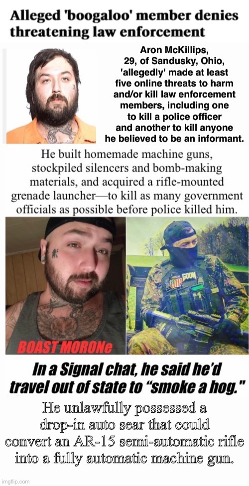 What Jury Wouldn't Believe Him?  :  ) | image tagged in tattoo face,domestic terrorist,notamusedcedarqoint,'hog'tied | made w/ Imgflip meme maker