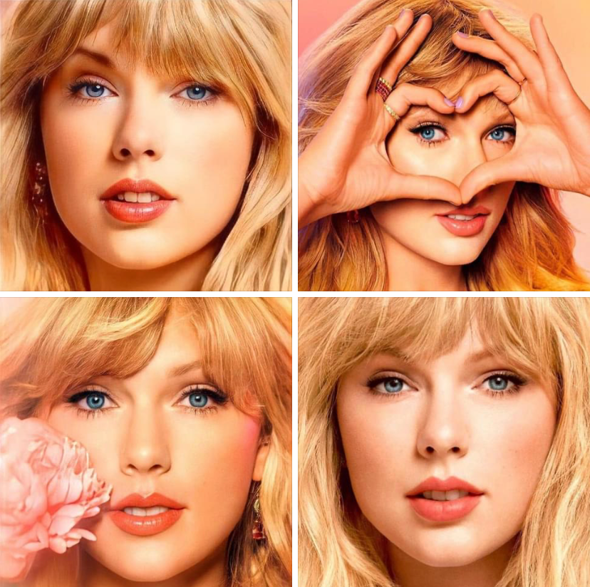 Taylor Swift faces Blank Meme Template