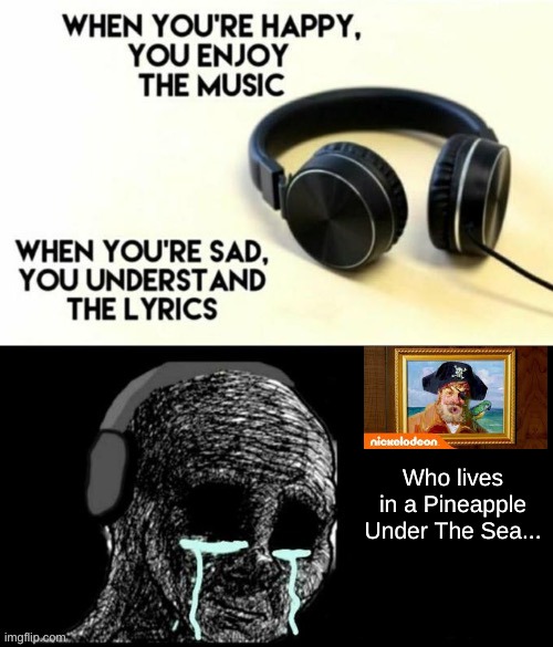 spongebob happy and sad - Imgflip