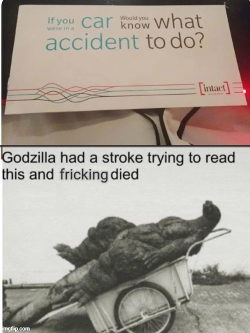 Just why? | image tagged in godzilla had a stroke trying to read this and fricking died,godzilla,memes,stroke,funny,wtf | made w/ Imgflip meme maker