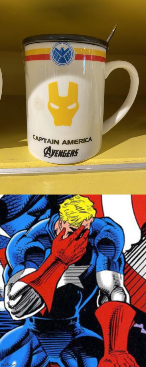 What | image tagged in you had one job,marvel,failure,captain america,memes,iron man | made w/ Imgflip meme maker