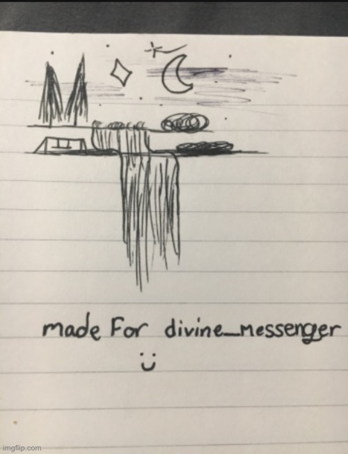 ._. Idk I asked what I should do in a new notebook, she said write, I wrote | made w/ Imgflip meme maker