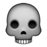 Skull emoji Blank Meme Template