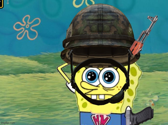 Spongebob salute | image tagged in spongebob salute | made w/ Imgflip meme maker