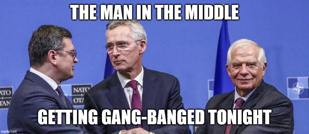 THE MAN IN THE MIDDLE; GETTING GANG-BANGED TONIGHT | image tagged in the threesome | made w/ Imgflip meme maker