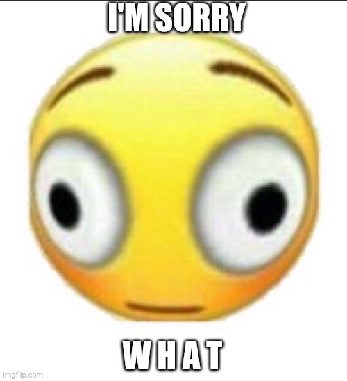 bonk | I'M SORRY W H A T | image tagged in bonk | made w/ Imgflip meme maker