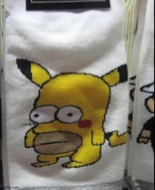 image tagged in off brand,ripoff,knockoff,memes,pikachu,simpsons | made w/ Imgflip meme maker