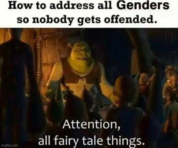 High Quality genders Blank Meme Template