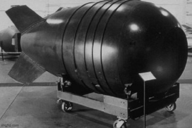 Nuclear Bomb | image tagged in nuclear bomb | made w/ Imgflip meme maker