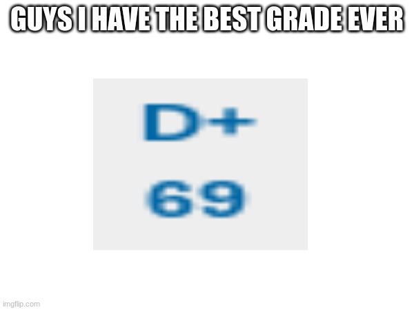 monkey | GUYS I HAVE THE BEST GRADE EVER | image tagged in monkey | made w/ Imgflip meme maker