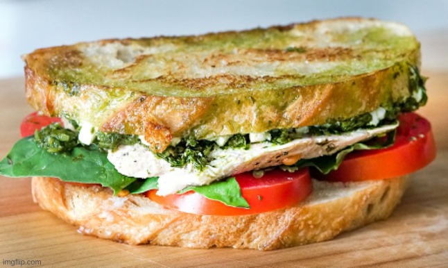 pesto sandwich | made w/ Imgflip meme maker