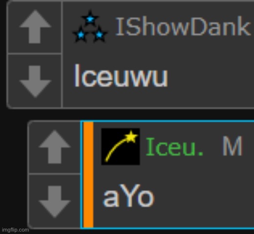 I started the Iceuwu thing btw | image tagged in iceuwu | made w/ Imgflip meme maker