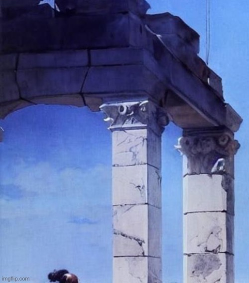 This temple in Athens | made w/ Imgflip meme maker
