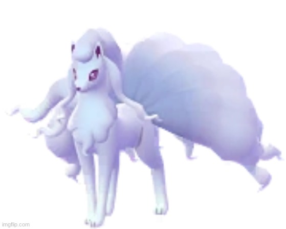 Alolan Ninetales | image tagged in alolan ninetales | made w/ Imgflip meme maker