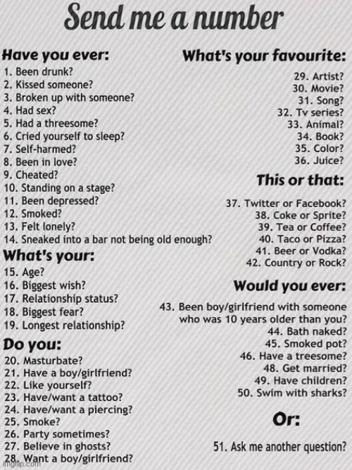 Send me a number | image tagged in send me a number | made w/ Imgflip meme maker