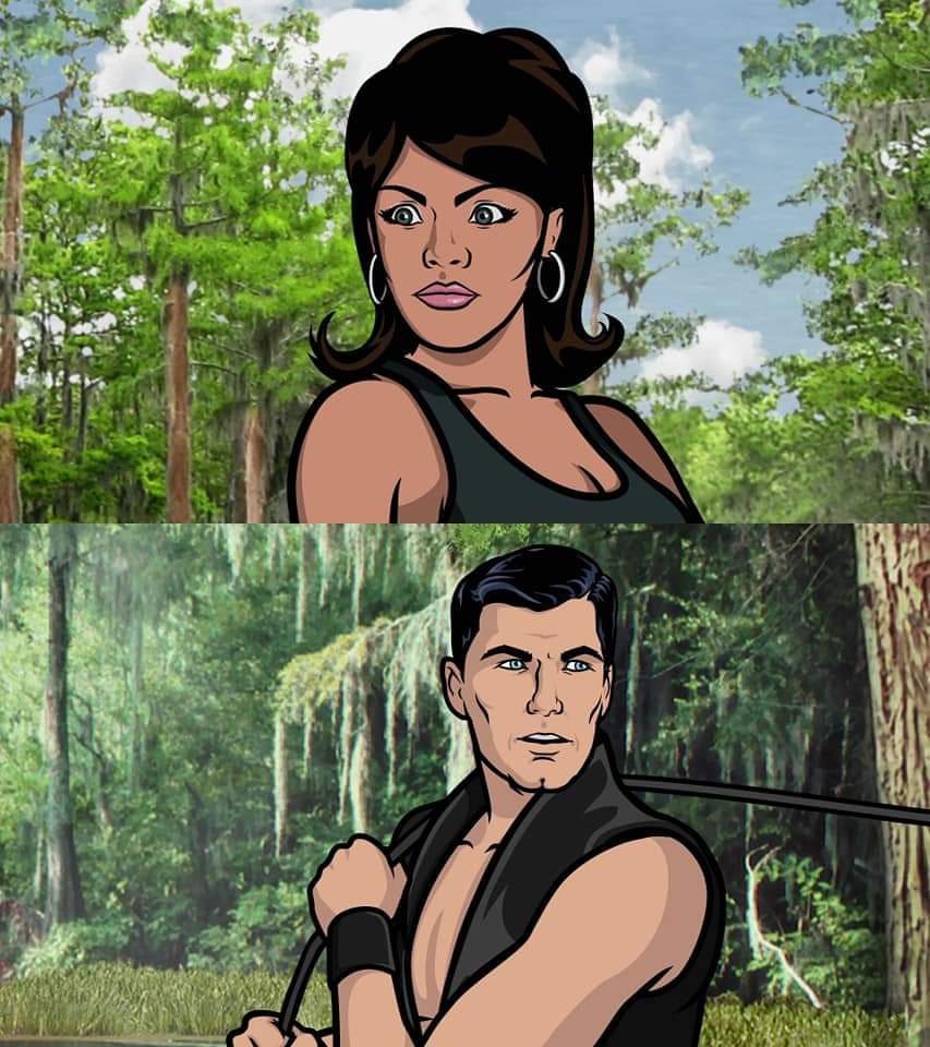 High Quality Archer Lana Blank Meme Template