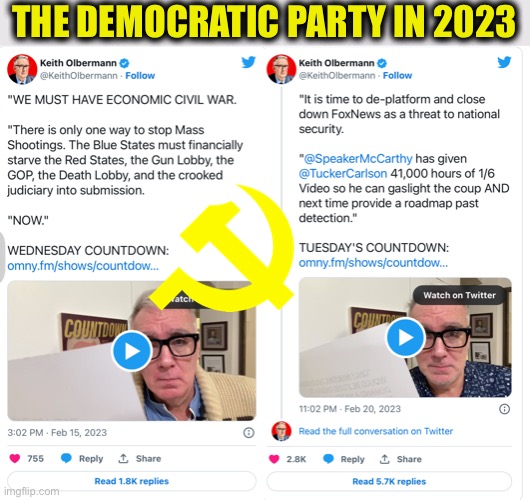 This isn’t misinformation. |  THE DEMOCRATIC PARTY IN 2023 | image tagged in democrats,democratic party,democratic socialism,communism,liberal logic,memes | made w/ Imgflip meme maker