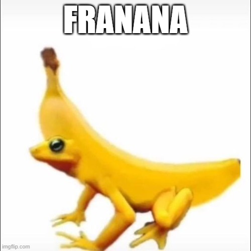 FRANANA | made w/ Imgflip meme maker