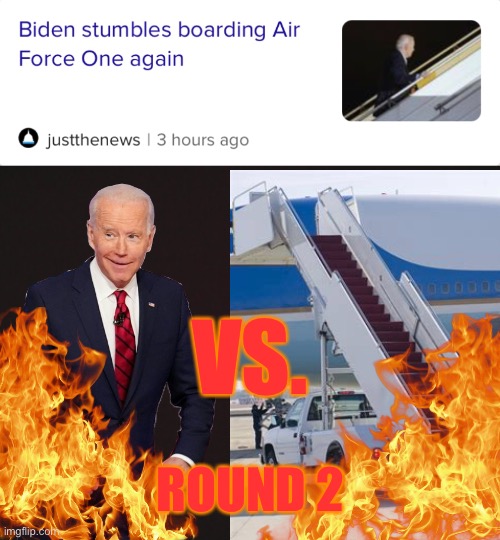 Let's get ready to rumble! | VS. ROUND 2 | image tagged in blank template,joe biden,biden,politics,political,memes | made w/ Imgflip meme maker