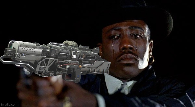 Crying man with gun | image tagged in crying man with gun | made w/ Imgflip meme maker