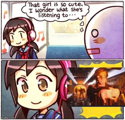 This scene in x-men apocalypse is still super cool | image tagged in that girl is so cute i wonder what she s listening to | made w/ Imgflip meme maker