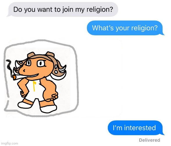 Reheheheheee quandale dingle here | image tagged in whats your religion | made w/ Imgflip meme maker