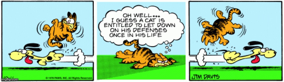 Garfield Comic #14 | image tagged in garfield,comics/cartoons | made w/ Imgflip meme maker