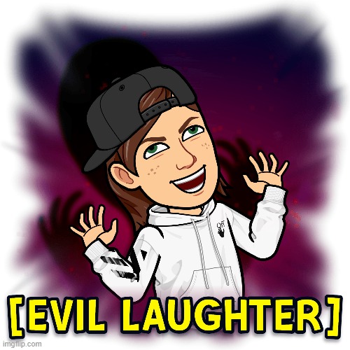 evil laughter | image tagged in evil,laughing,laughing villains,cool | made w/ Imgflip meme maker