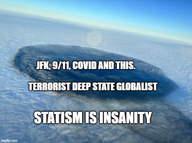 Ohio Pelestine | JFK, 9/11, COVID AND THIS.                        
        TERRORIST DEEP STATE GLOBALIST; STATISM IS INSANITY | image tagged in ohio pelestine | made w/ Imgflip meme maker