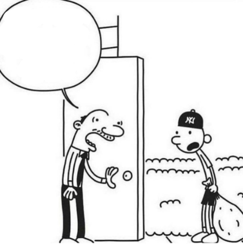 Yankee wit no brim diary of a wimpy kid Blank Meme Template