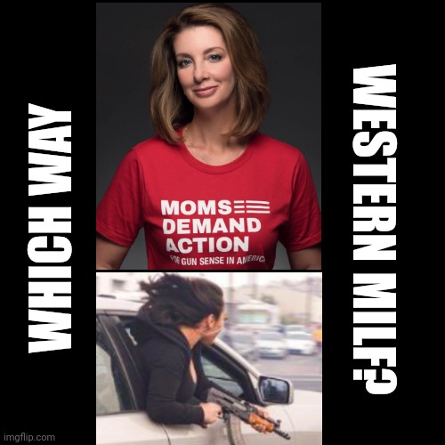 WHICH WAY; WESTERN MILF? | made w/ Imgflip meme maker