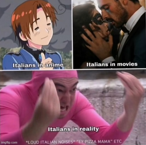 this is just a repost , I don't mean to be offensive to any italian | image tagged in repost | made w/ Imgflip meme maker