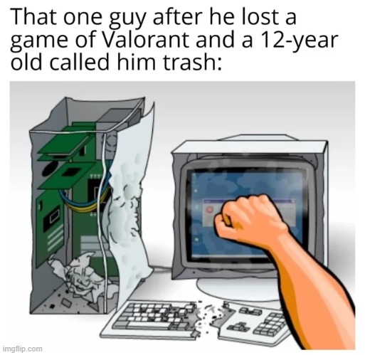 he on his 12th computer | image tagged in computer,repost,memes,gaming,funny,fun | made w/ Imgflip meme maker