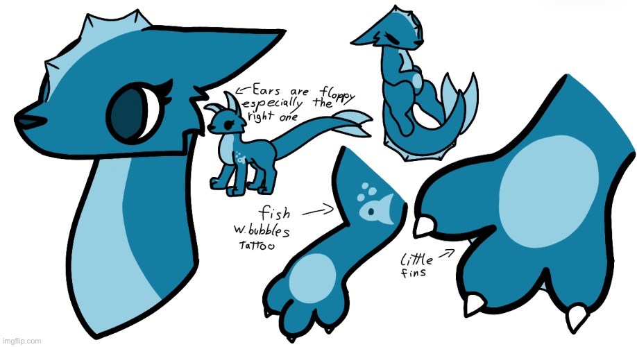 This is Aqua :P she is a little sea doggeh and I’m giving her away to Mossehhh bc why nottttt | image tagged in aqua | made w/ Imgflip meme maker