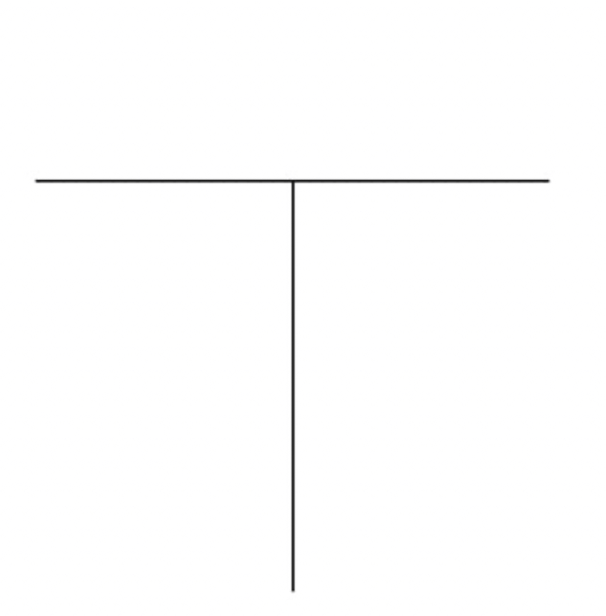 T chart Blank Meme Template