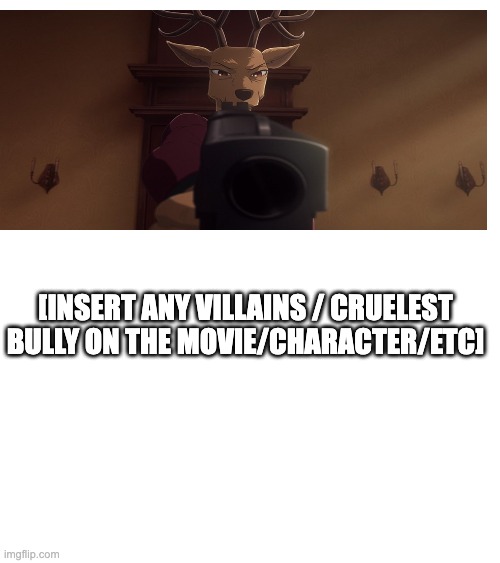 [INSERT ANY VILLAINS / CRUELEST BULLY ON THE MOVIE/CHARACTER/ETC] | image tagged in pie charts | made w/ Imgflip meme maker