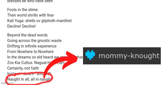 mommy-knought in ZKC confirmed????? | made w/ Imgflip meme maker