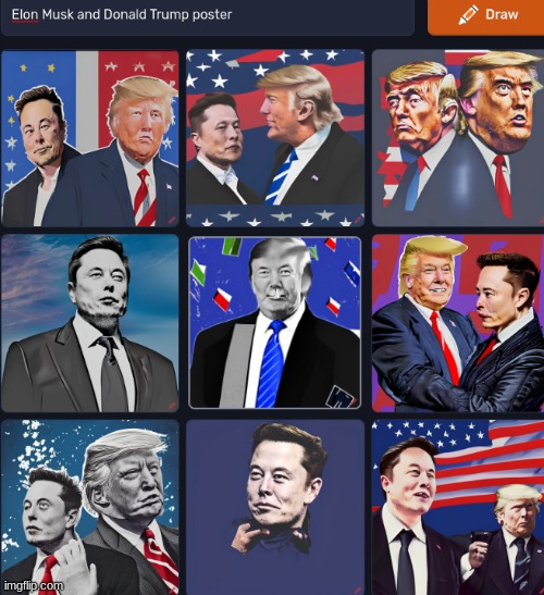 They join forces | image tagged in elon musk,donald trump | made w/ Imgflip meme maker